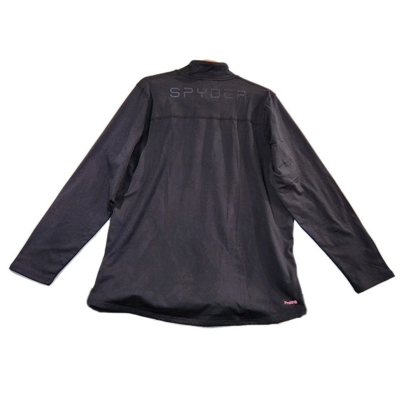 Spyder Active Men's Performance ¼ Zip Top, Color: Black Size: Large NWT - Picture 3 of 3